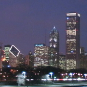 Downtown Skyline - Chicago Radio Stations