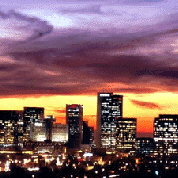 Downtown Skyline - Phoenix Radio Stations