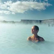 reykjavik blue lagoon hot water spring radio