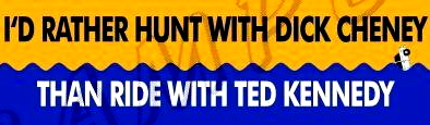Bush Bumper Sticker
