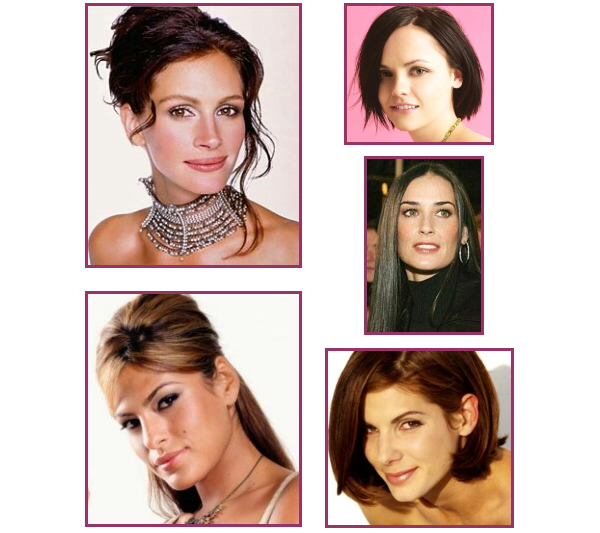 Sedu Celebrity Hairstyles - Movie Stars